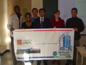 Mr. Masud Ibn Rahman in Laval University